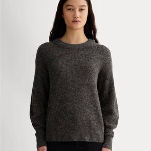Everlane Cocoon Crew in Alpaca